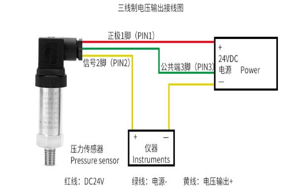 三线制电压输出接线图